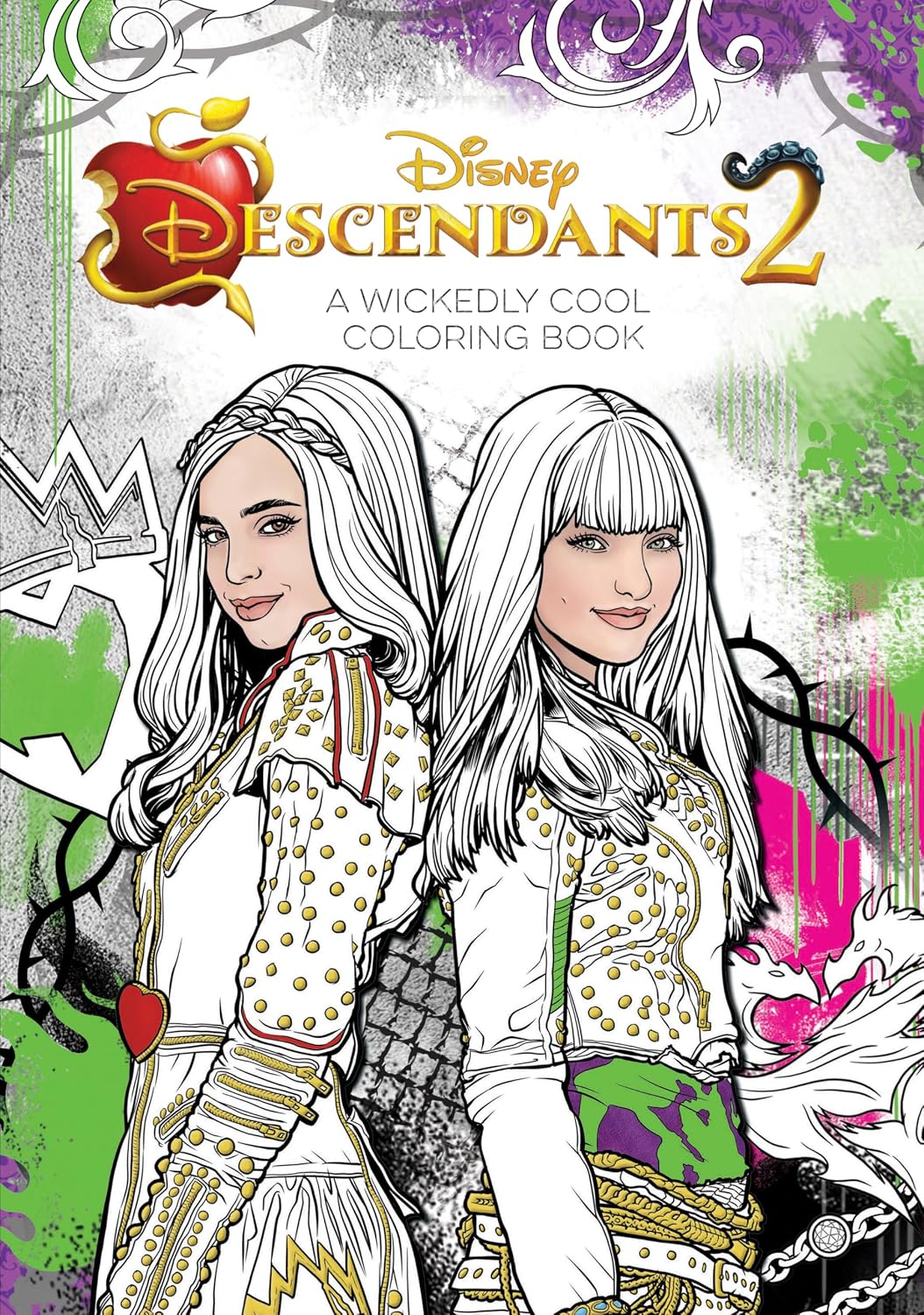 ler totalmente Descendants 2: A Wickedly Cool Coloring Book