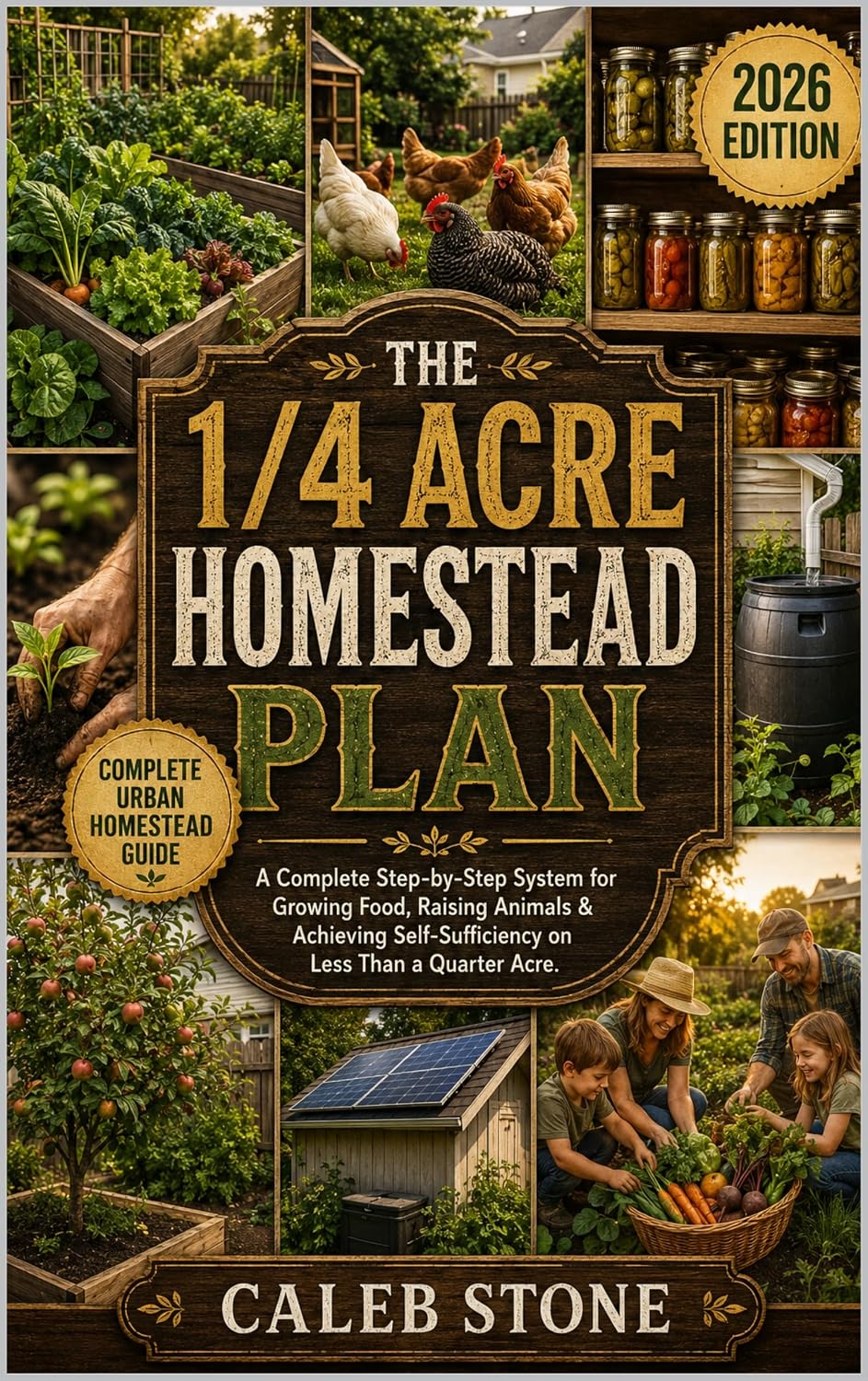 The 1/4 Acre Homestead Plan: A Complete Step-by-Step System for Growing Food, Raising Animals, and Achieving Self-Sufficiency on Less Than a Quarter Acre (English Edition) baixar o livro de graça
