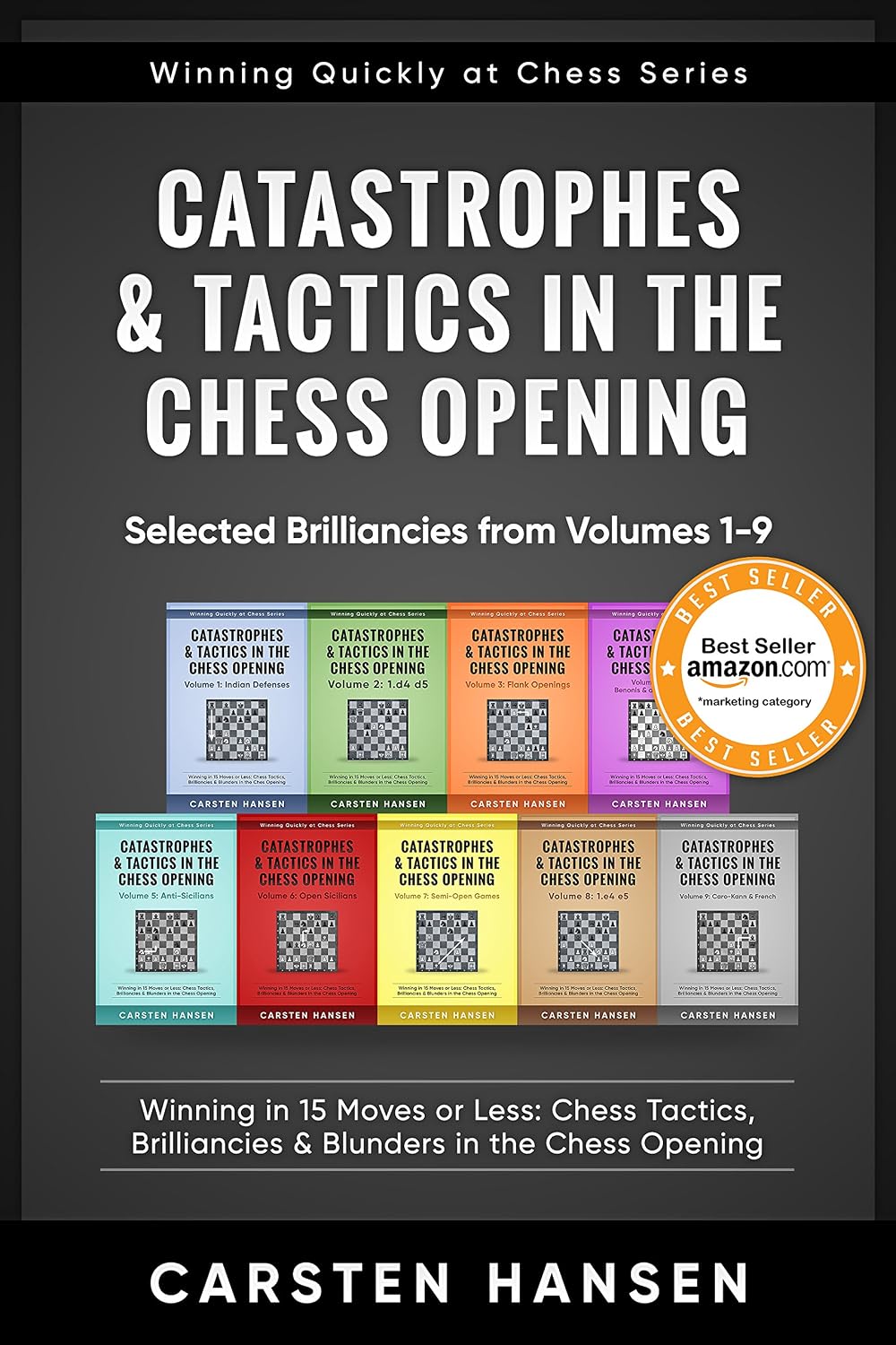 capítulo por capítulo baixar Catastrophes & Tactics in the Chess Opening - Selected Brilliancies from Volumes 1-9: Winning in 15 Moves or Less: Chess Tactics, Brilliancies & Blunders... at Chess Series Book 10) (English Edition)