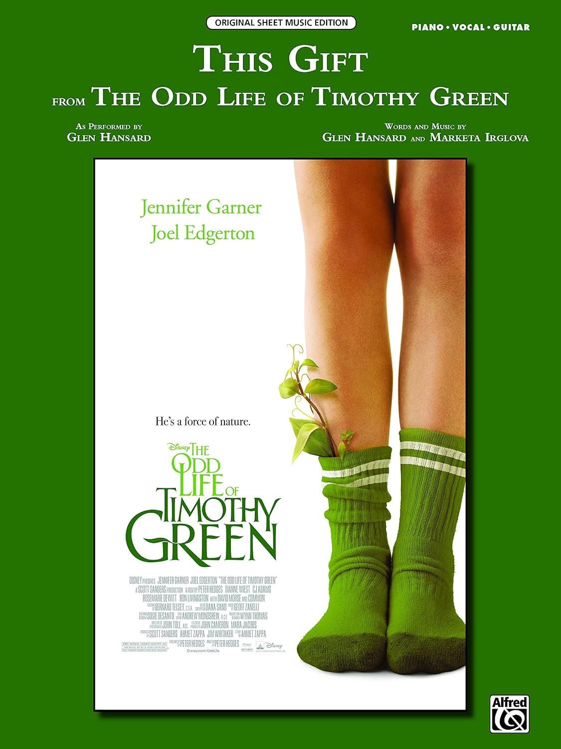 This Gift (from Disney's <i>The Odd Life of Timothy Green</i>): Piano/Vocal/Guitar Original Sheet Music Edition (Piano/Vocal/Guitar) (English Edition)