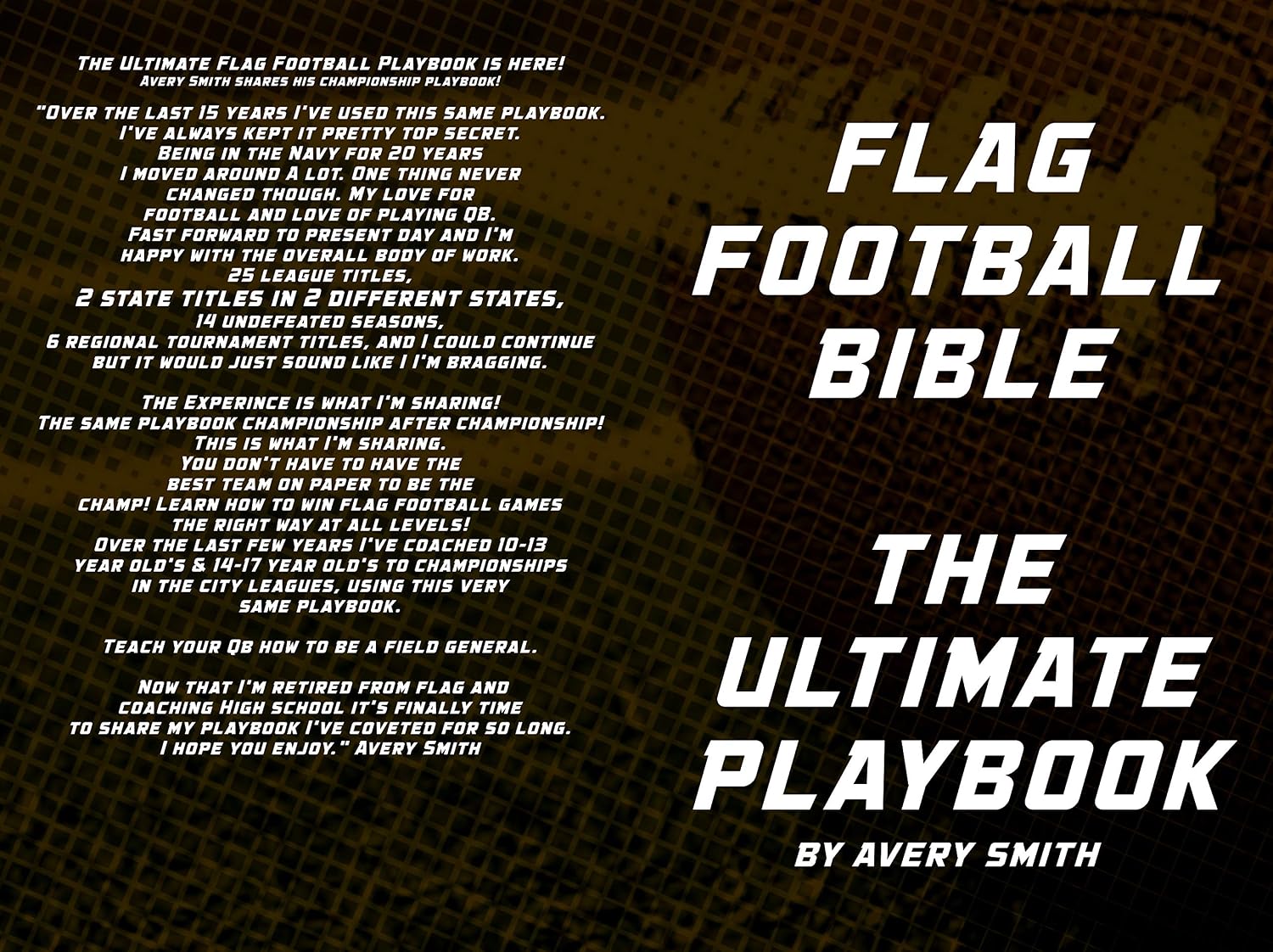 ler totalmente Flag Football Bible: The Ultimate Playbook (English Edition)