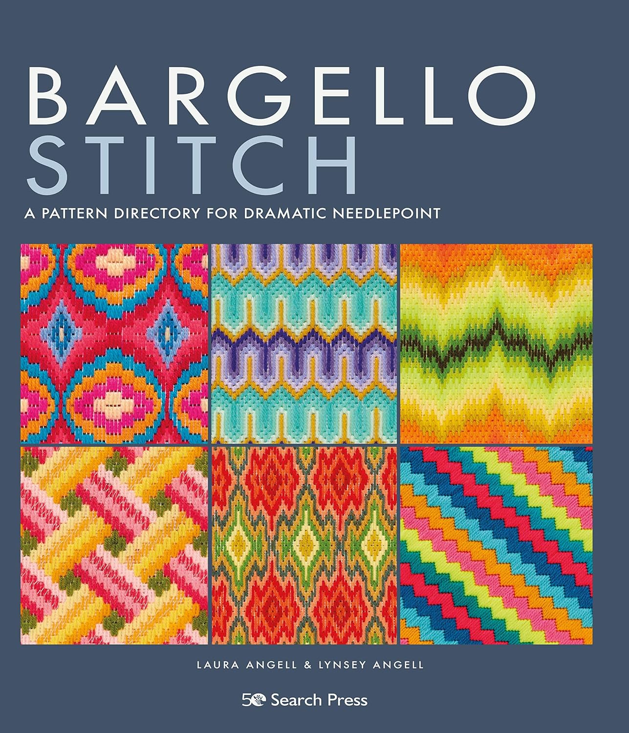 Bargello Stitch: A pattern directory for dramatic needlepoint (English Edition)