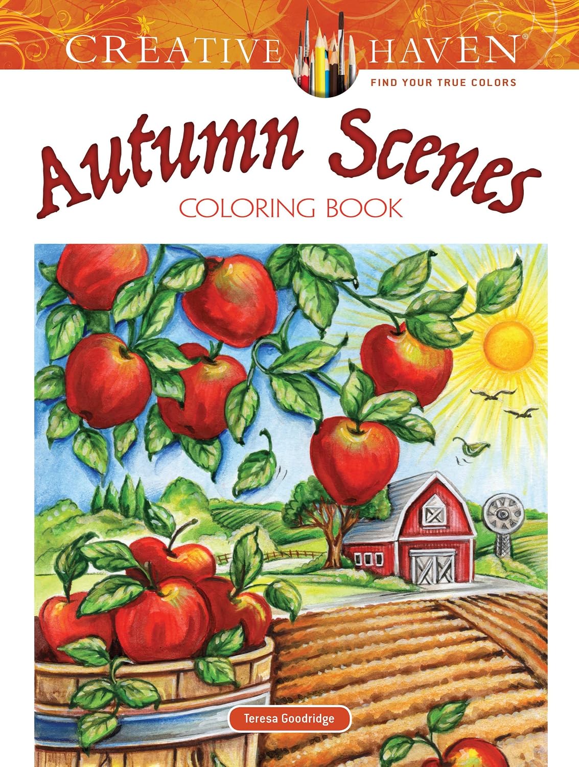 Creative Haven Autumn Scenes Coloring Book baixar livro de graça