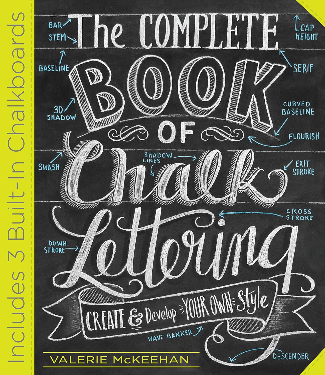 capítulo por capítulo baixar The Complete Book of Chalk Lettering: Create and Develop Your Own Style - INCLUDES 3 BUILT-IN CHALKBOARDS (English Edition)