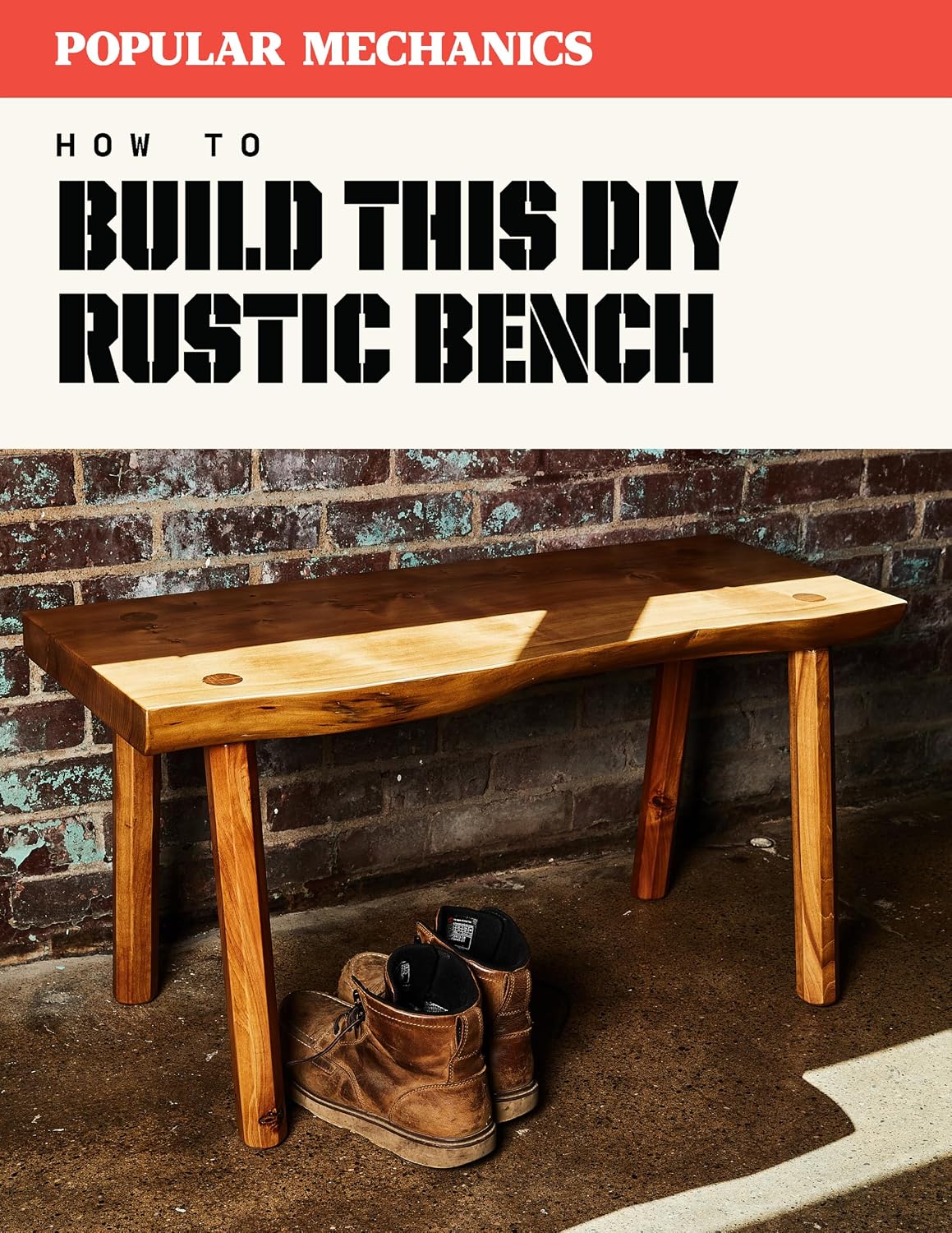How to Build a Rustic Wood Bench (English Edition) baixar o livro de graça