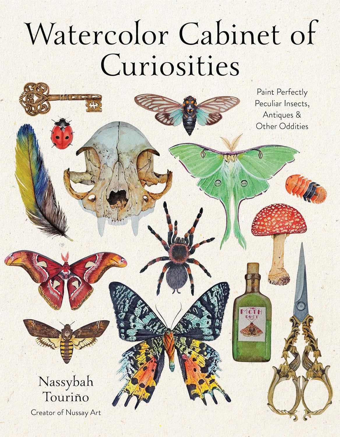 capítulo por capítulo baixar Watercolor Cabinet of Curiosities: Paint Perfectly Peculiar Insects, Antiques & Other Oddities