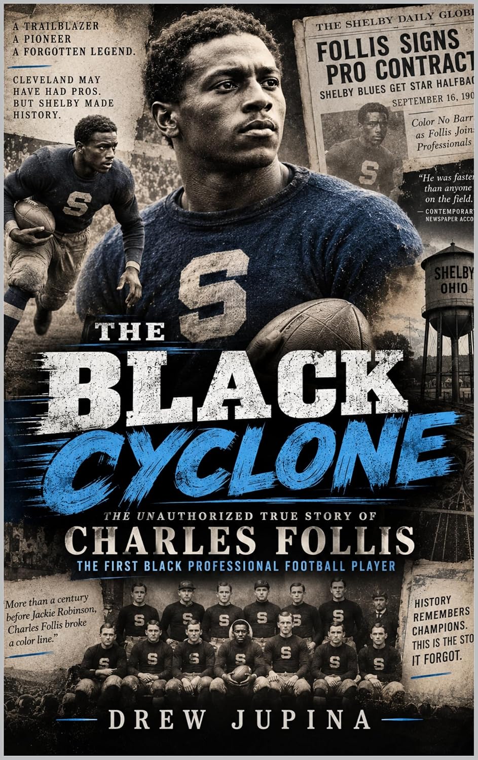capítulo por capítulo baixar The Black Cyclone: The Unauthorized True Story of the first Black Professional Football Player (The Unauthorized Sports Stories Book 7) (English Edition)