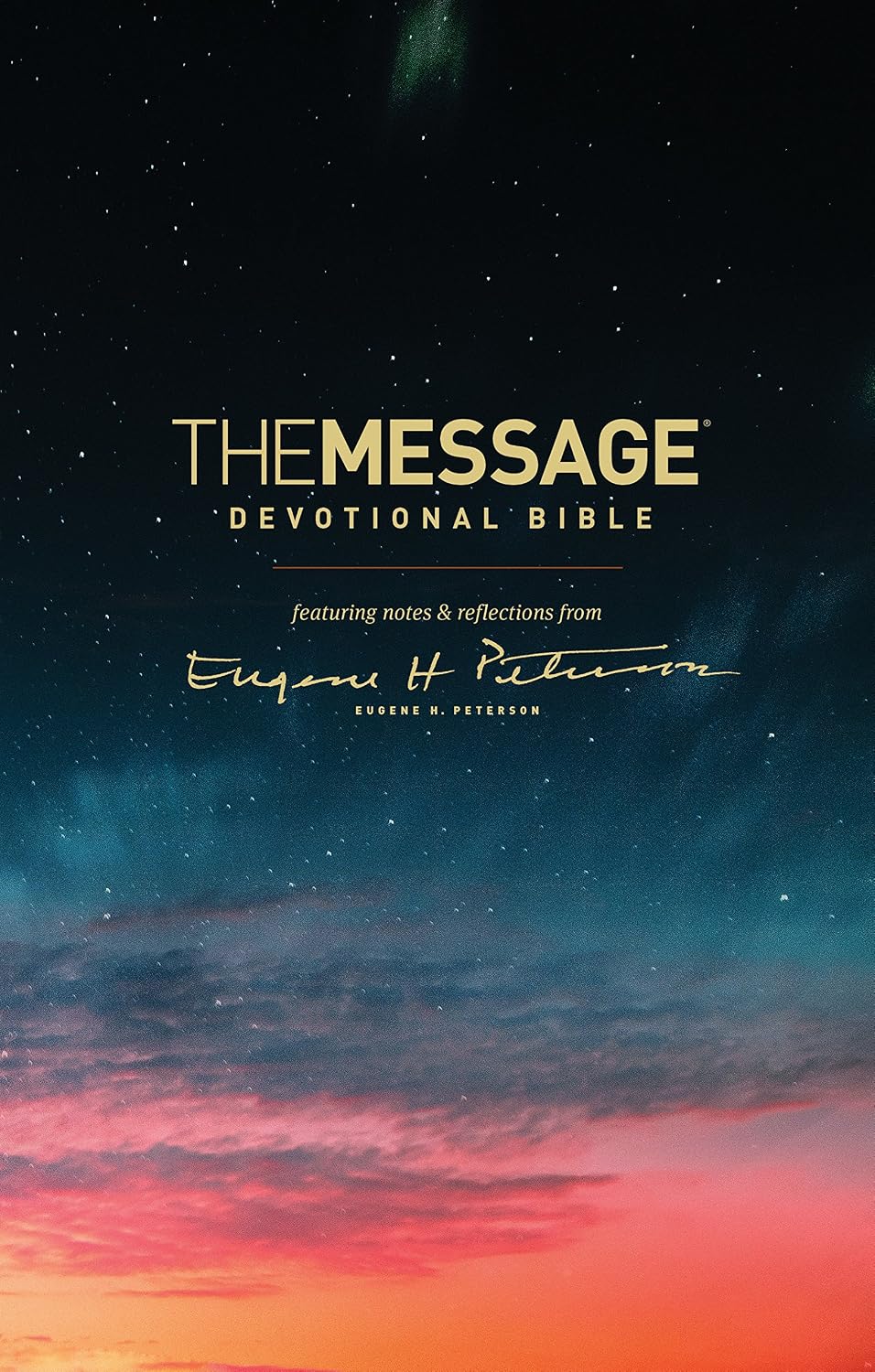 ler totalmente The Message Devotional Bible: Featuring Notes & Reflections from Eugene H. Peterson