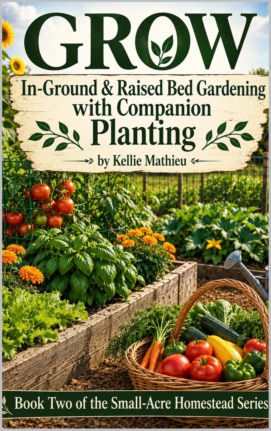 capítulo por capítulo baixar GROW In-Ground & Raised Bed Gardening with Companion Planting: Book Two of the Small-Acre Homestead Series (Small Acre Homestead) (English Edition)