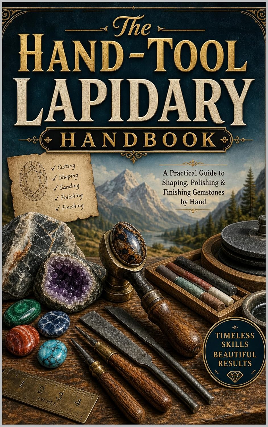 The Hand-Tool Lapidary Handbook: A Practical Guide to Shaping, Polishing & Finishing Gemstones by Hand (English Edition) baixar livro de graça