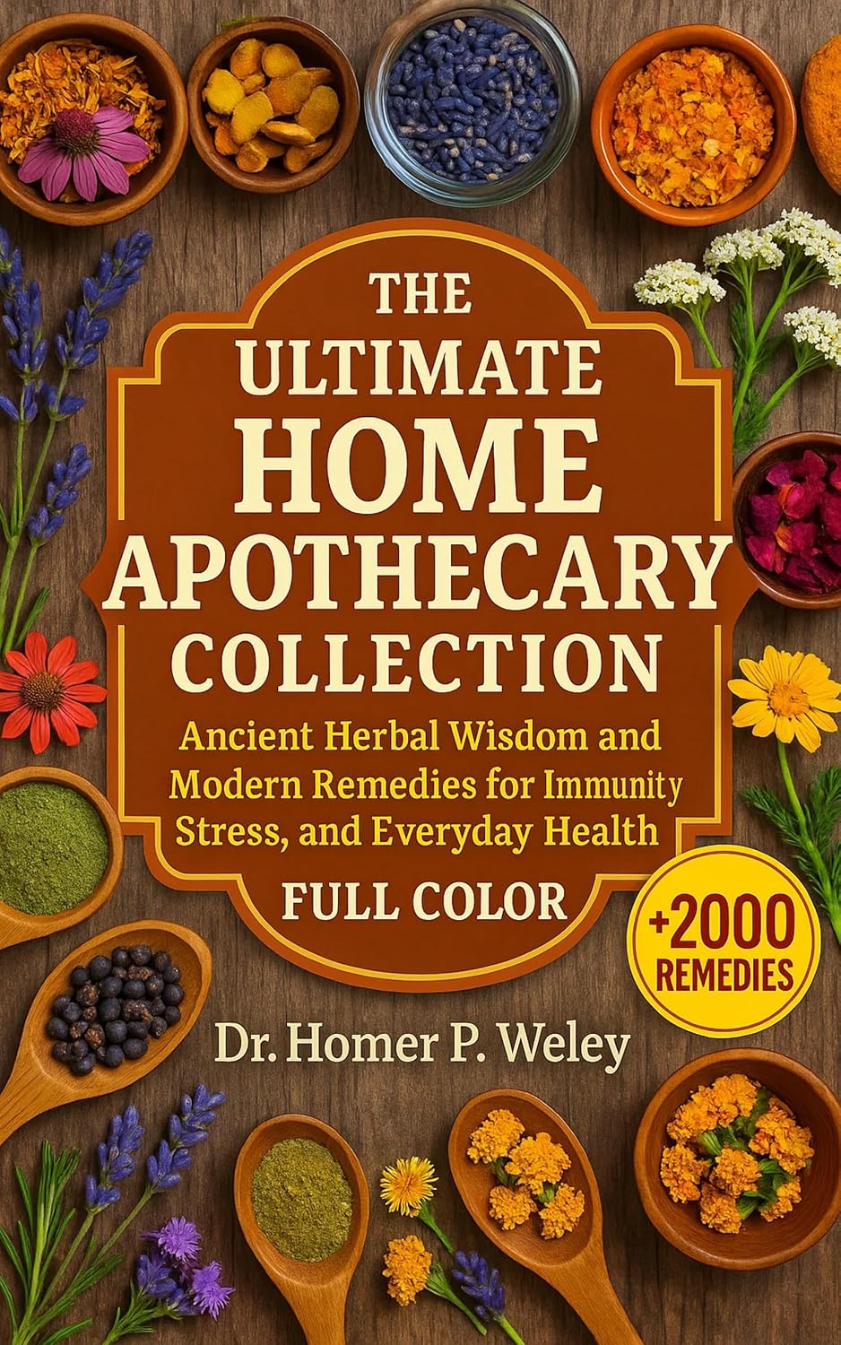 ler totalmente The Ultimate Home Apothecary Collection: Ancient Herbal Wisdom and Modern Remedies for Immunity, Stress, and Everyday Health (English Edition)
