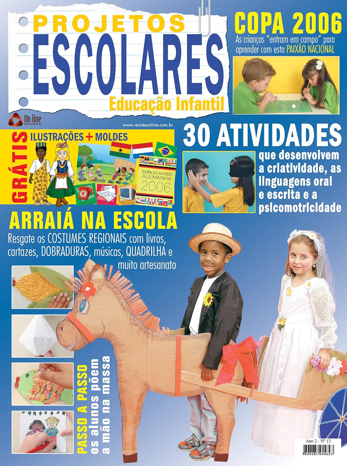 Projetos Escolares - Educação Infantil: Edição 13 baixar o livro de graça