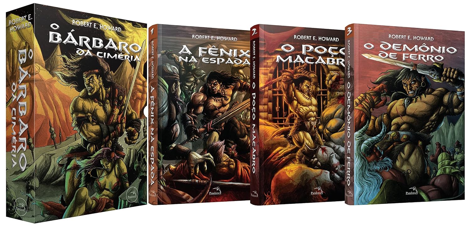 O Bárbaro da Ciméria - Box 3 livros: Acompanha pôster, cards e marcadores baixar livro de graça