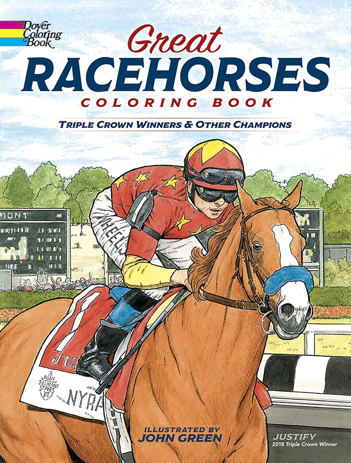 Great Racehorses Coloring Book: Triple Crown Winners and Other Champions baixar livro de graça