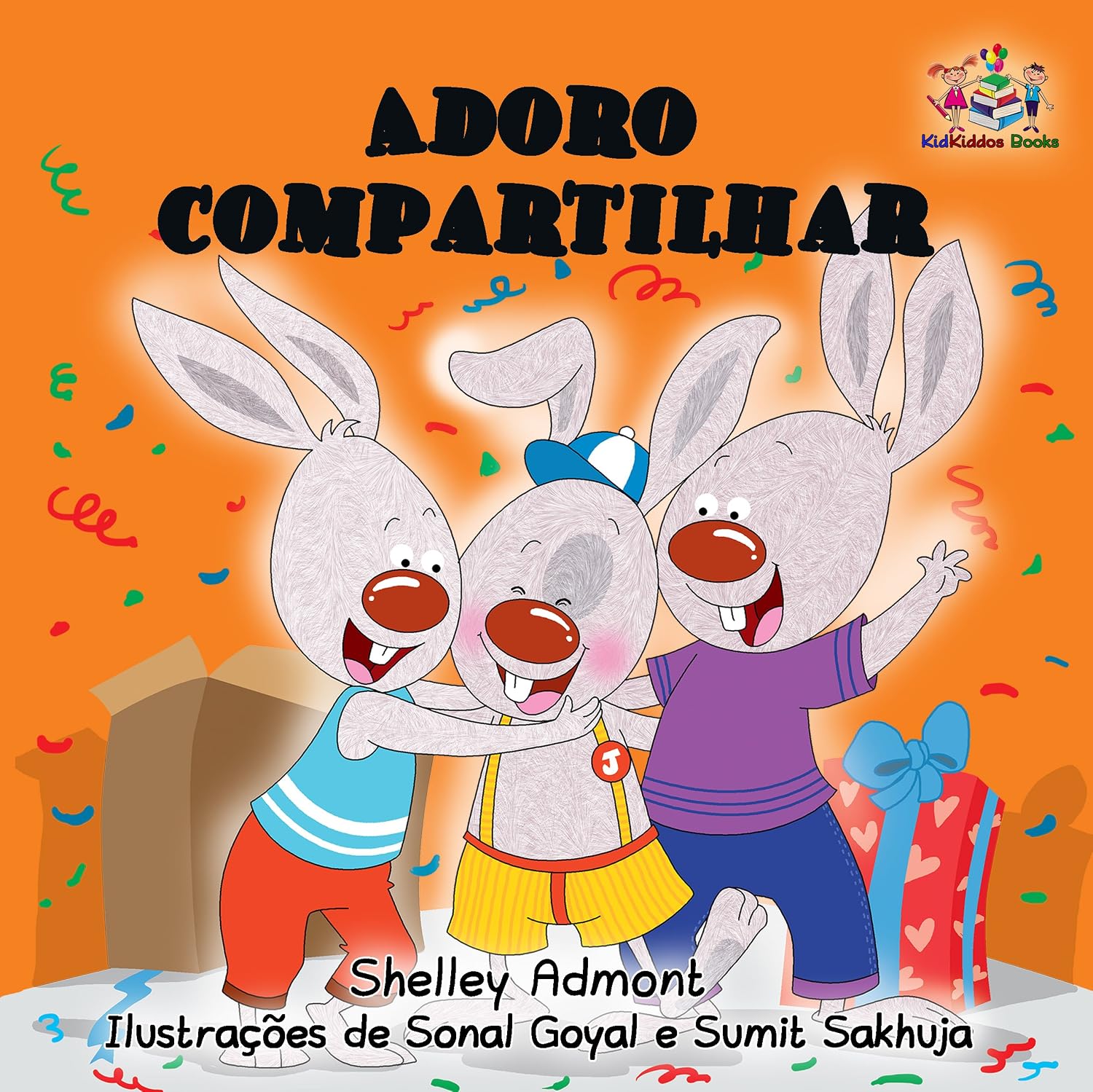 Adoro compartilhar (Portuguese Bedtime Collection)