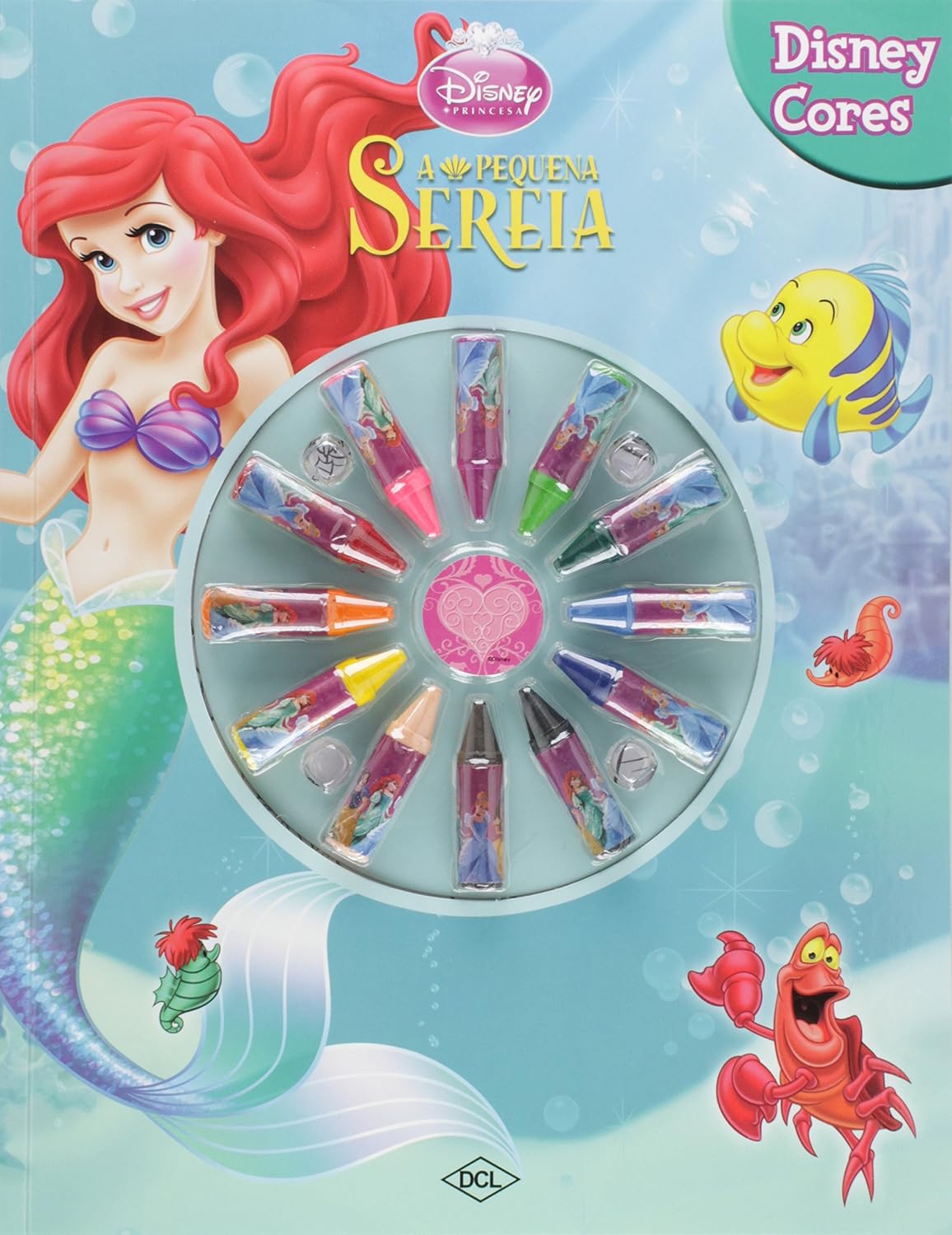 ler totalmente A Pequena Sereia - Coleção Disney Cores