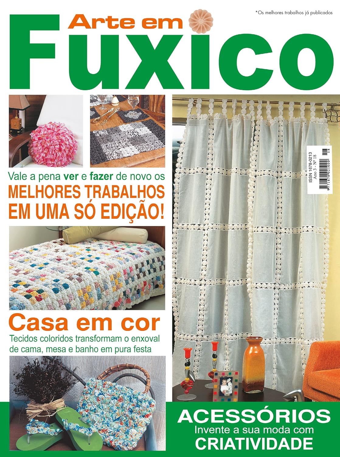 ler totalmente Arte em Fuxico: Edição 18
