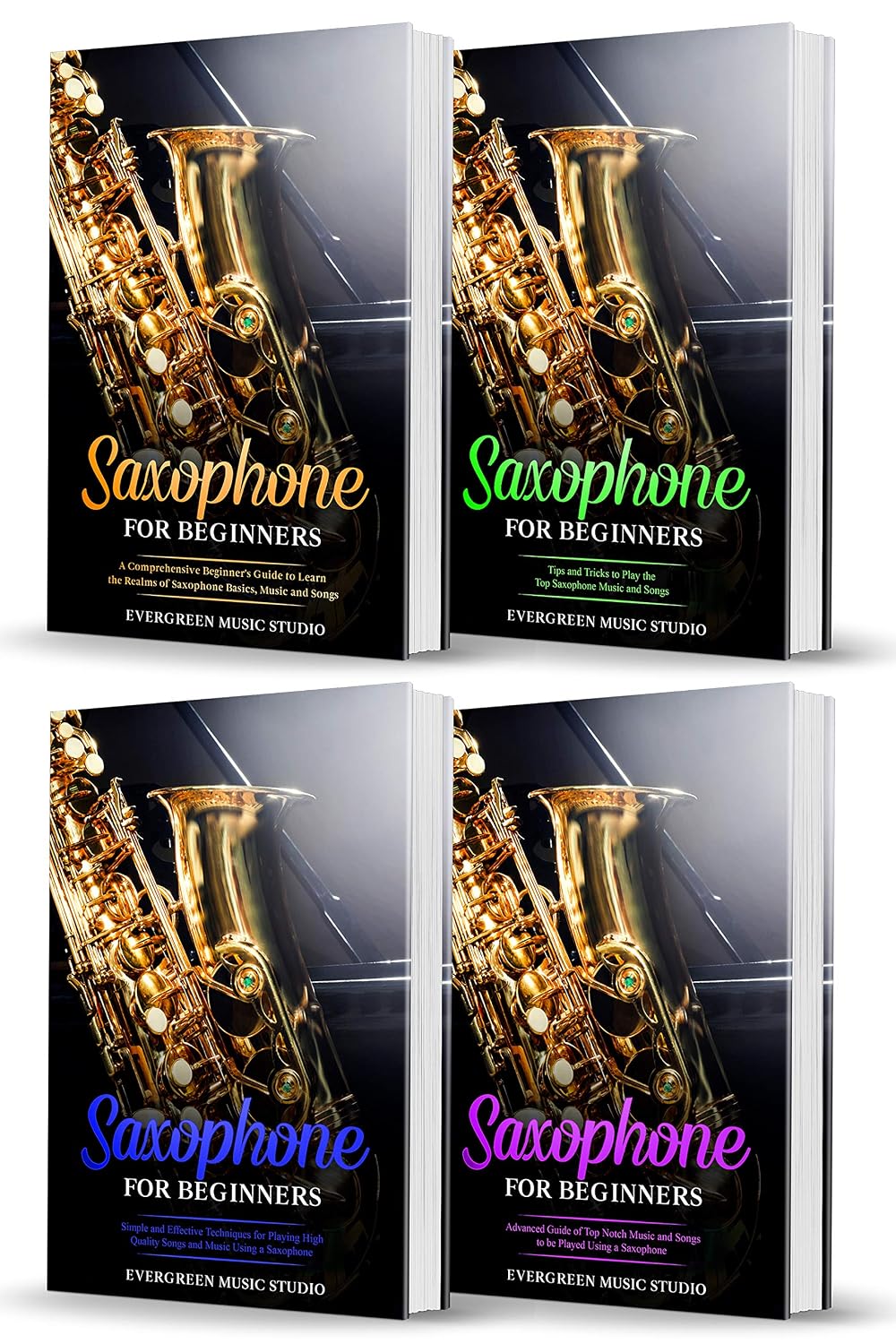 capítulo por capítulo baixar Saxophone for Beginners: 4 in 1- Beginner's Guide+ Tips and Tricks+ Simple and Effective Techniques of playing a Saxophone+ Advanced Guide of Top Notch... Played Using a Saxophone (English Edition)