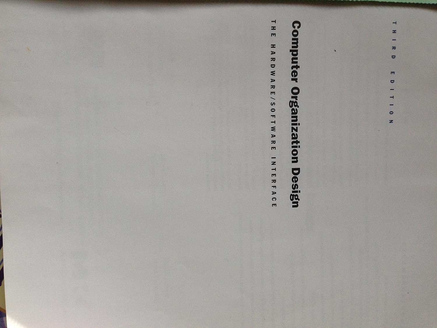 capítulo por capítulo baixar Computer Organization and Design: The Hardware/Software Interface, Third Edition