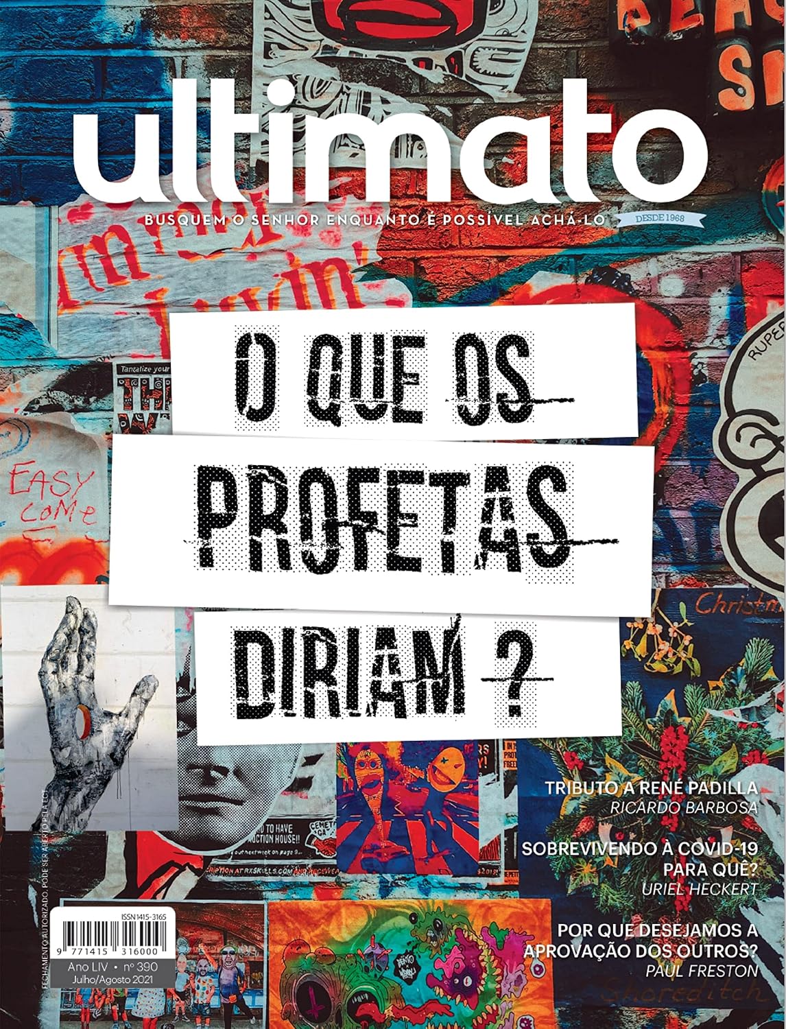 Revista Ultimato 390: O que os profetas diriam? (Jul/Ago 2021) baixar livro de graça