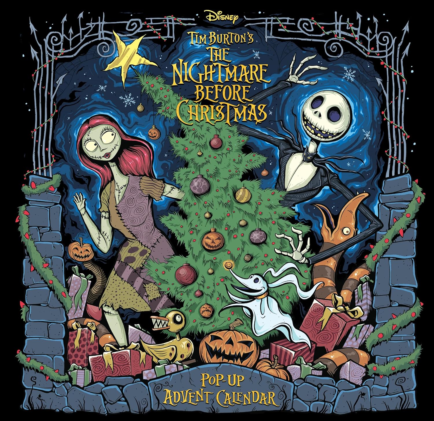 The Nightmare Before Christmas: Advent Calendar and Pop-Up Book baixar o livro de graça