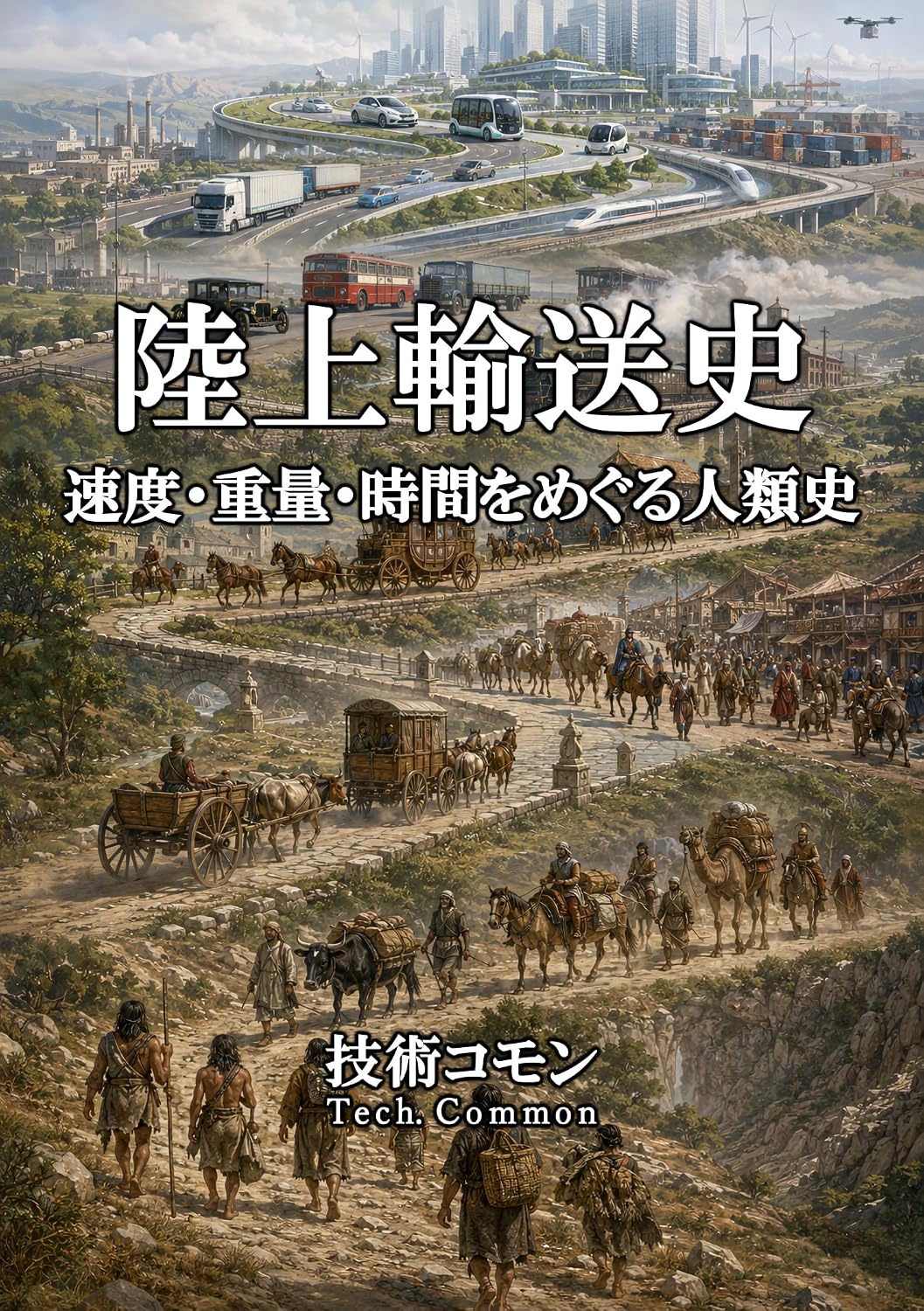 History of Land Transport: A Human History of Speed Weight and Time Multi-Axis Historical Analysis Series (Japanese Edition) baixar o livro de graça