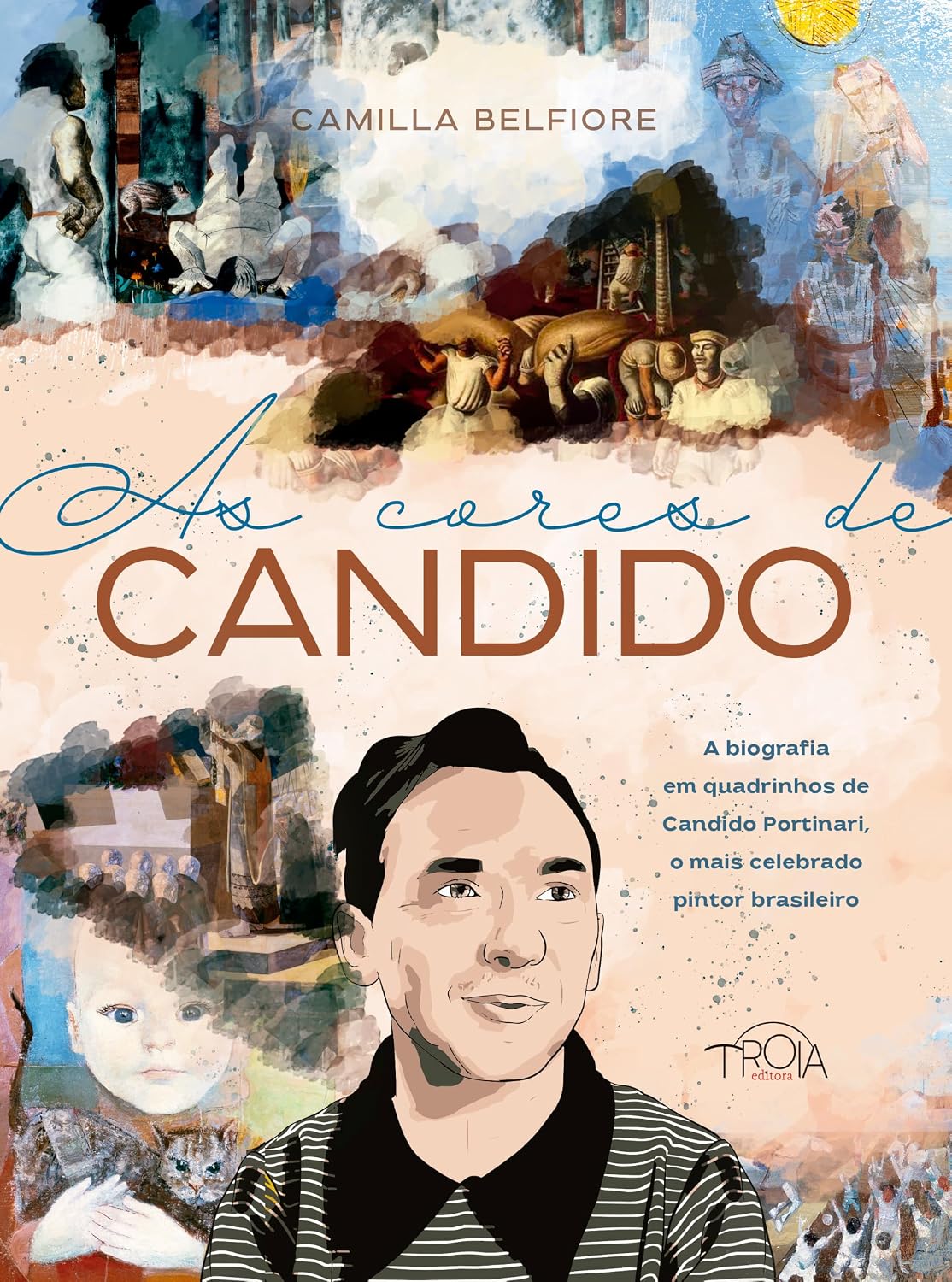 ler totalmente As cores de Candido: a biografia em quadrinhos de Candido Portinari, o mais celebrado pintor brasileiro