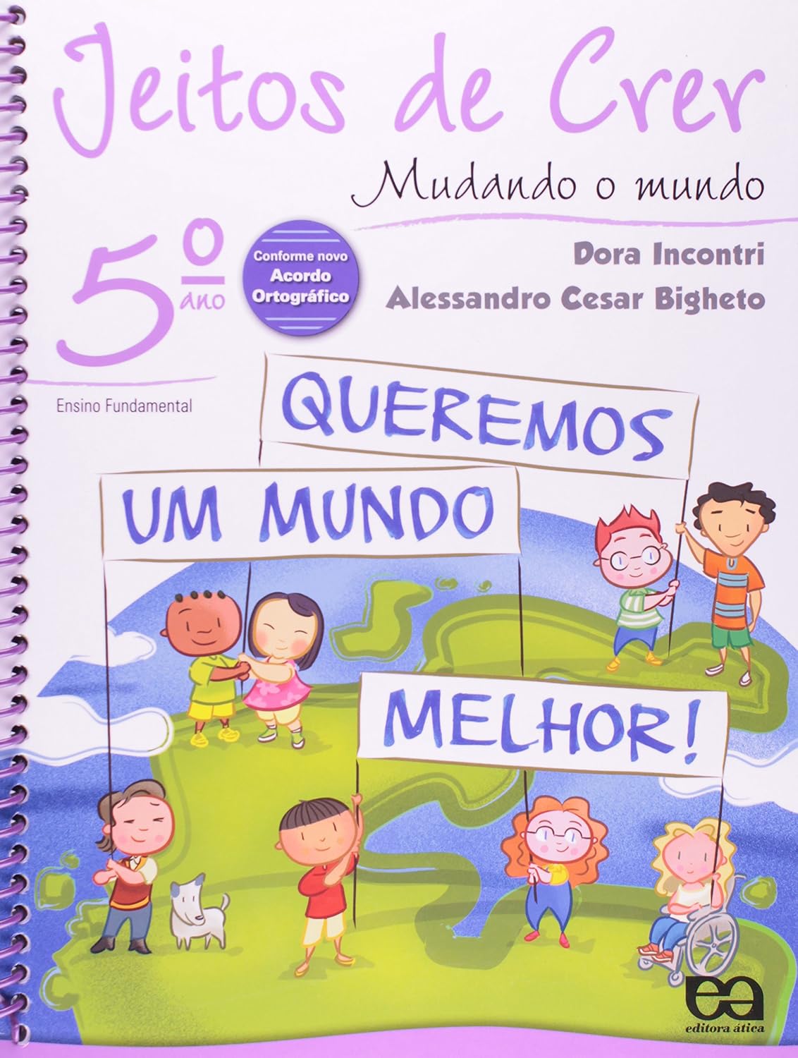 ler totalmente Jeitos de Crer - Mudando o mundo - 5º ano: Mudando o mundo