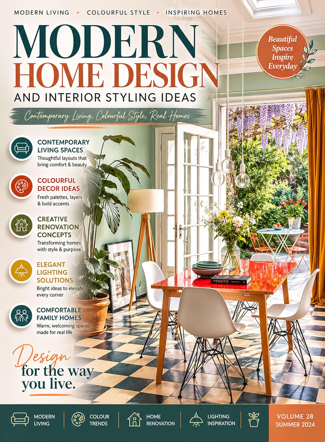 Modern Home Design and Interior Styling Ideas: Contemporary Living Spaces Colourful Decor Creative Renovation Concepts Elegant Lighting Solutions and Comfortable... Family Home Inspiration (English Edition) baixar livro de graça