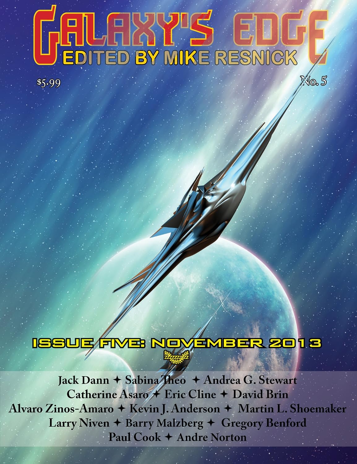 ler totalmente Galaxy’s Edge Magazine: Issue 5, November 2013 (Galaxy's Edge) (English Edition)