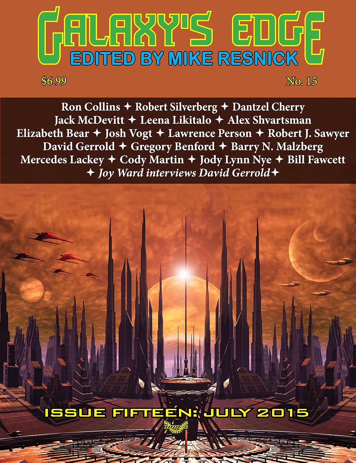 Galaxy’s Edge Magazine: Issue 15, July 2015 (Worldcon / Sasquan Special) (Galaxy's Edge) (English Edition) baixar livro de graça