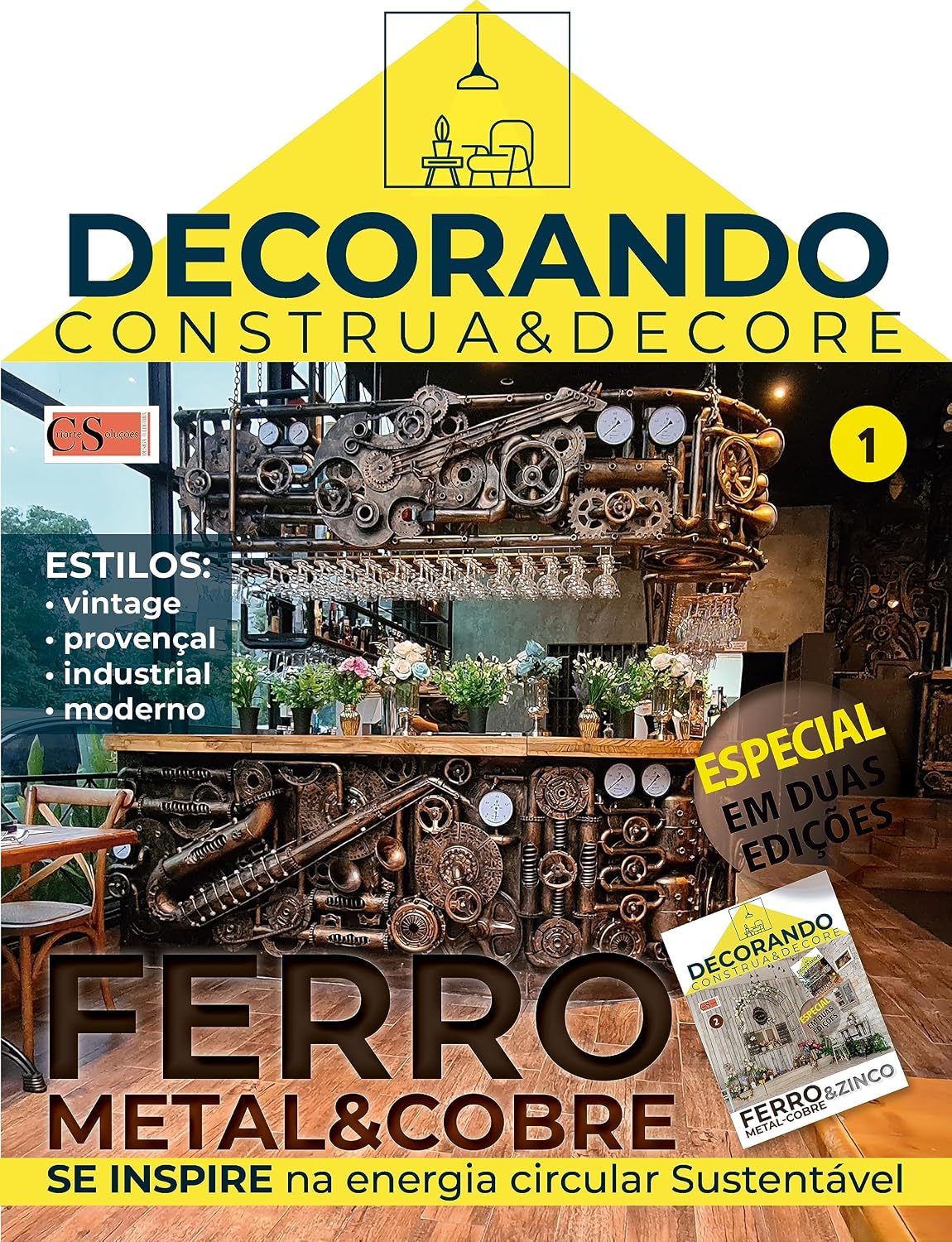 Decorando - Construa e Decore Ed. 05 - Ferro, Metal e Cobre