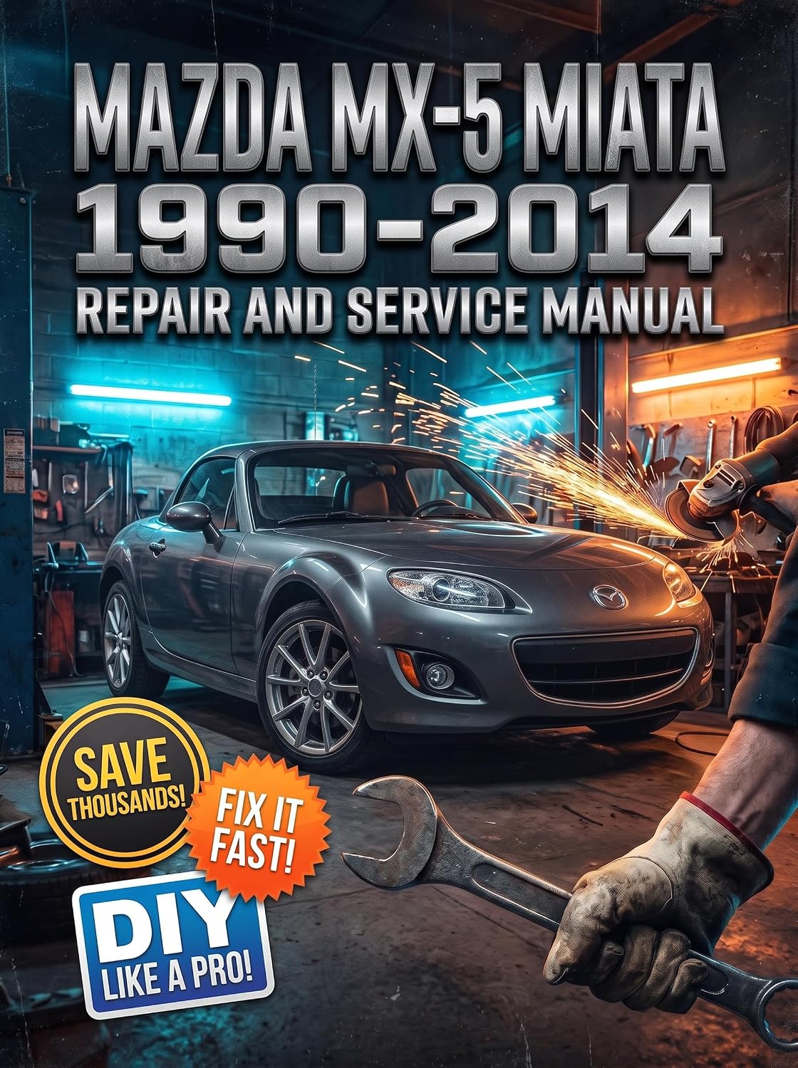 MAZDA MX-5 MIATA 1990–2014 REPAIR AND SERVICE MANUAL: The Complete Illustrated Step-by-Step Guide to Dealership-Level Diagnostics, Routine Maintenance,... DIY Repairs for All Trims (English Edition) baixar o livro de graça