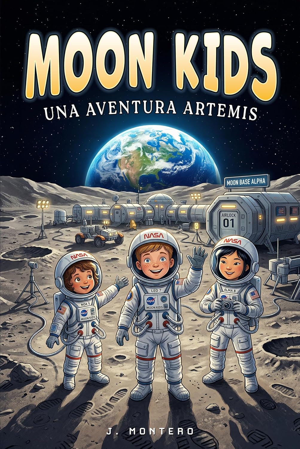 Moon Kids. Una Aventura Artemis: Ciencia y aventuras en la base lunar de la NASA para lectores de 6 a 10 años (Spanish Edition) baixar o livro de graça