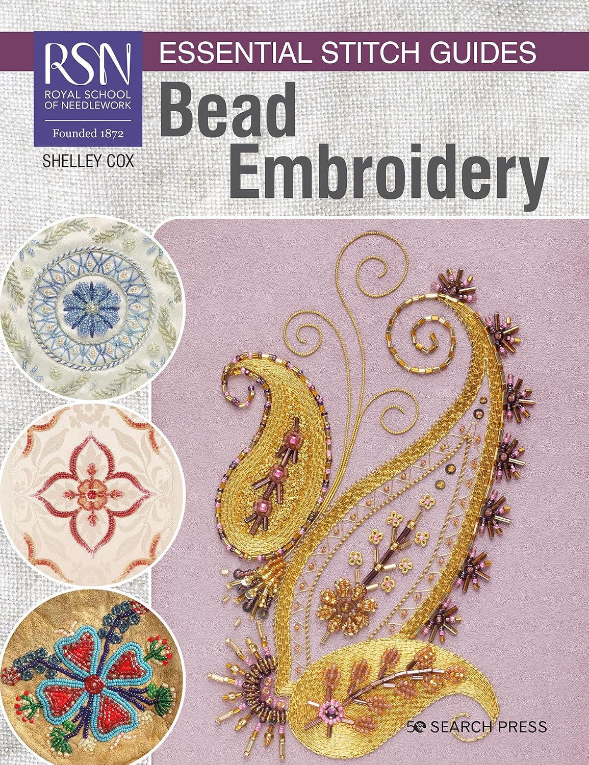 RSN Essential Stitch Guides: Bead Embroidery: Large Format Edition (RSN Essential Stitch Guides) baixar o livro de graça