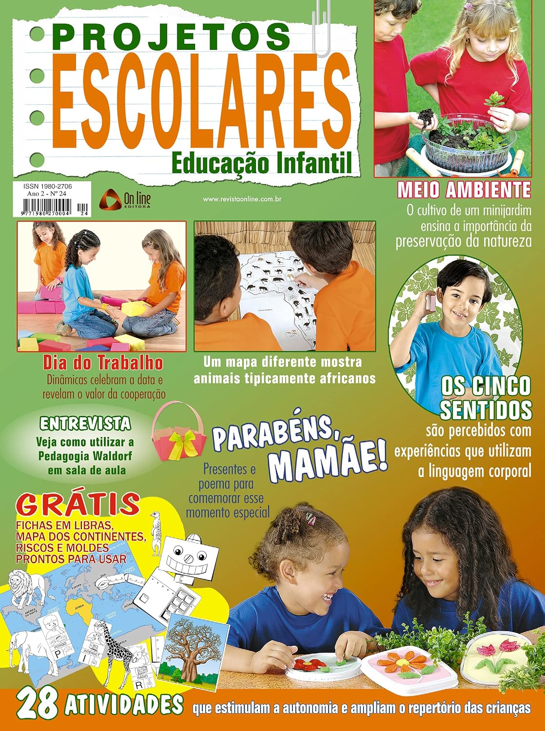 Projetos Escolares - Educação Infantil: Edição 24