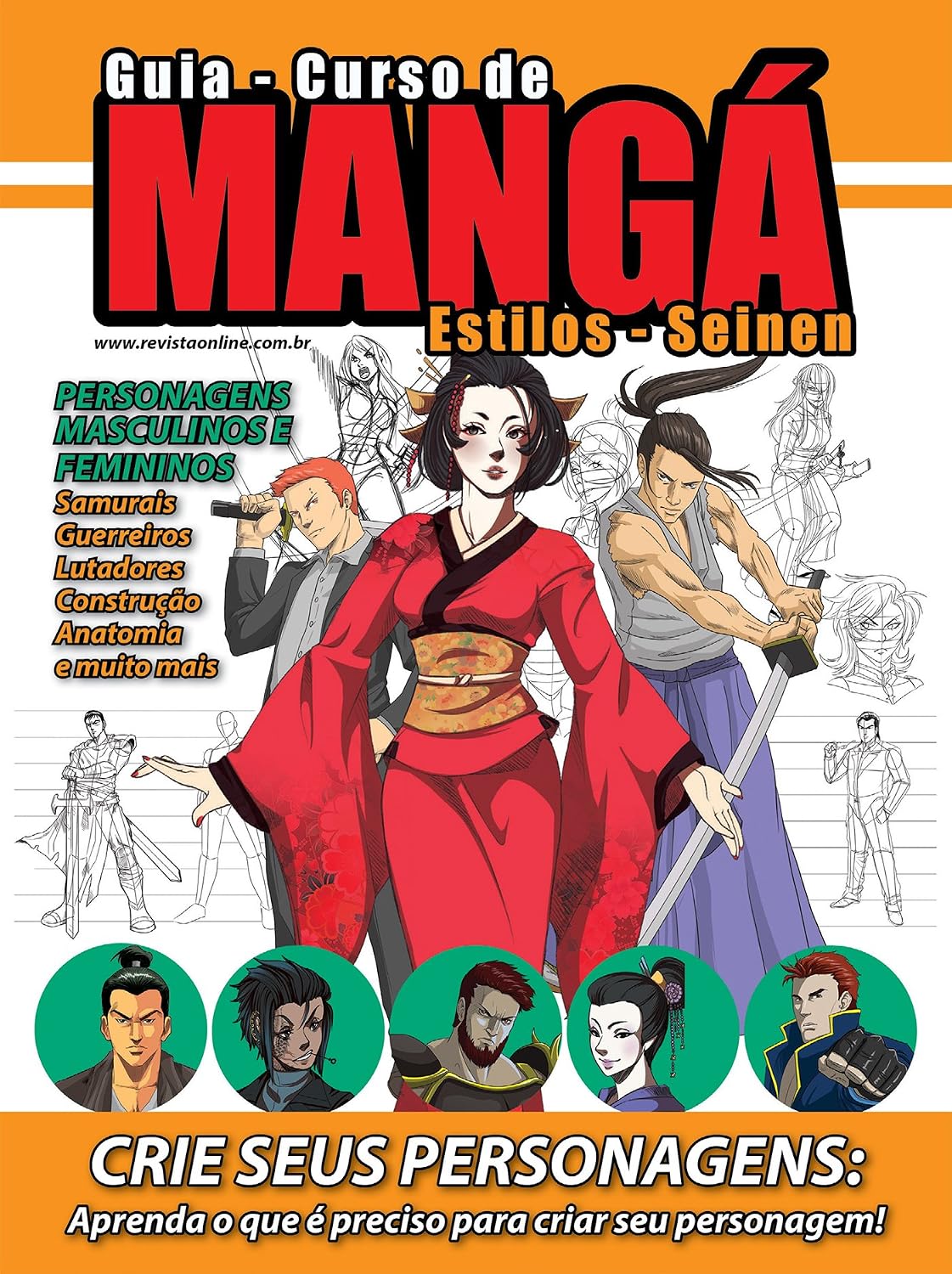 Guia Curso de Mangá - Estilo Seinen Ed.01 (Guia Curso de Desenho Livro 1) baixar livro de graça