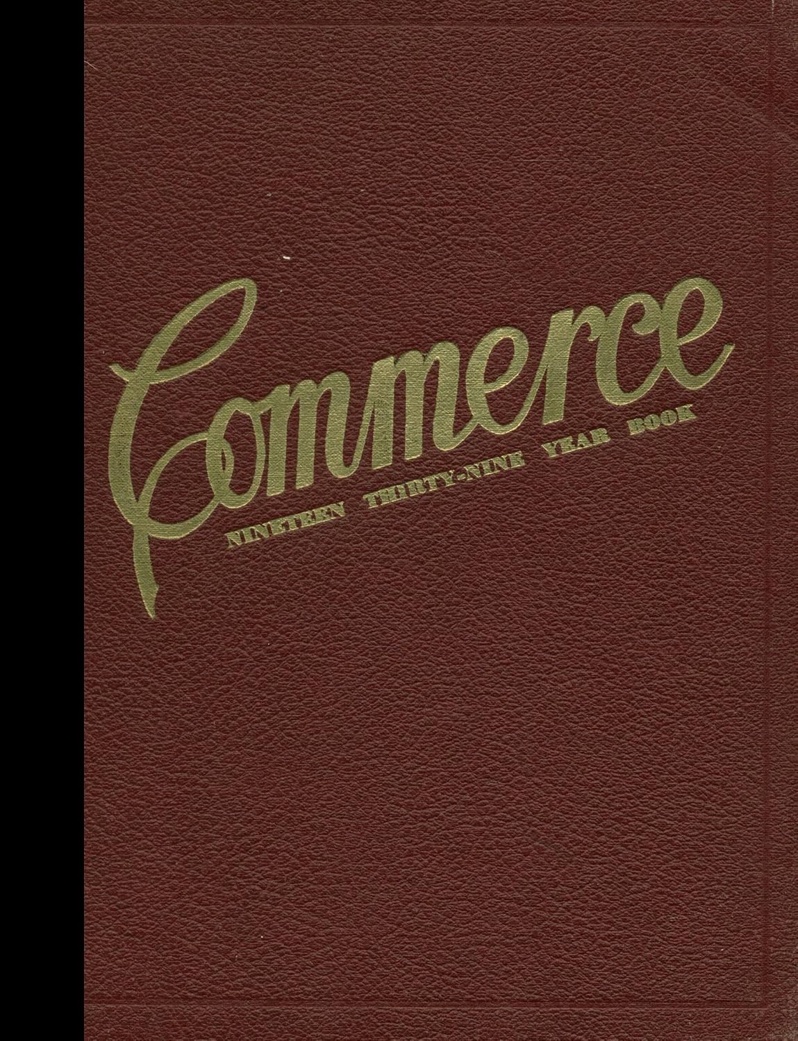 ler totalmente (Reprint) 1939 Yearbook: Commerce High School, Boston, Massachusetts