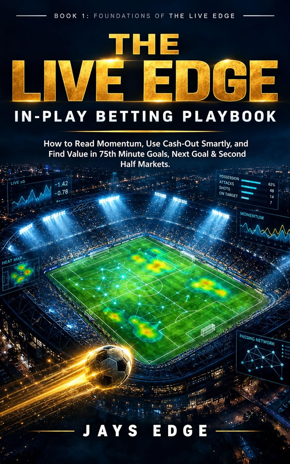 The Live Edge: In-Play Betting Playbook: How to Read Momentum, Use Cash-Out Smartly, and Find Value in Second Half Goals, Next Goal & Late Goal Markets... Mastery Series Book 10) (English Edition) baixar livro de graça