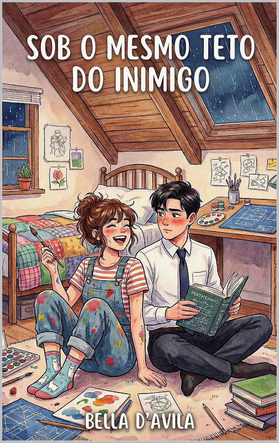 capítulo por capítulo baixar Sob o Mesmo Teto do Inimigo: Um Romance Enemies to Lovers com Convivência Forçada
