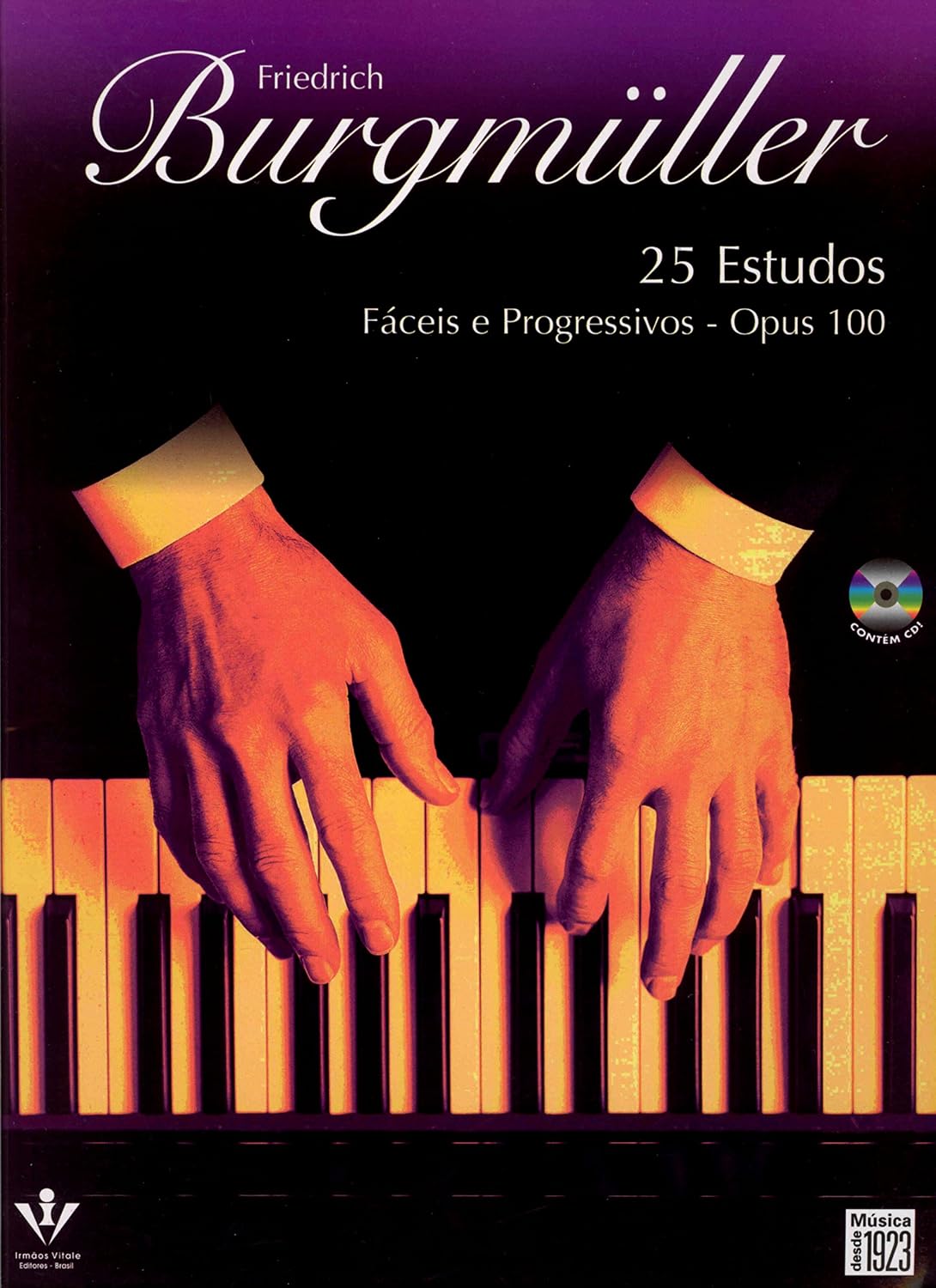 ler totalmente 25 estudos - Op. 100: Fáceis e progressivos