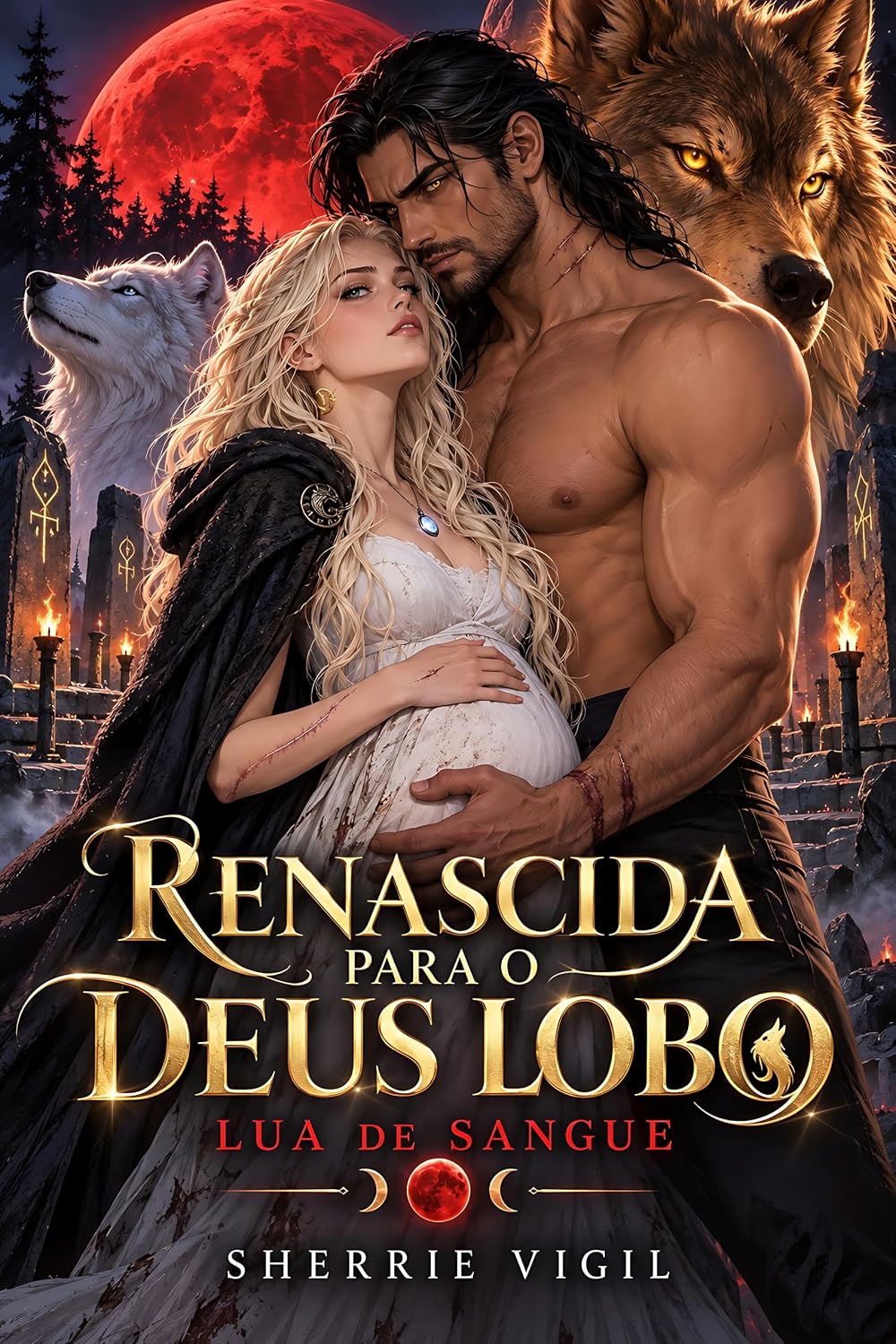 Renascida Para o Deus Lobo: Lua de Sangue baixar livro de graça