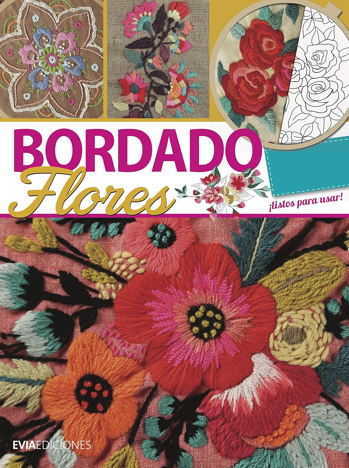 capítulo por capítulo baixar BORDADO FLORES: guía visual (TEJIDO 2 AGUJAS, CROCHET Y OTRAS TECNICAS PARA DESARROLLAR HOBY Y NEGOCIO nº 3) (Spanish Edition)