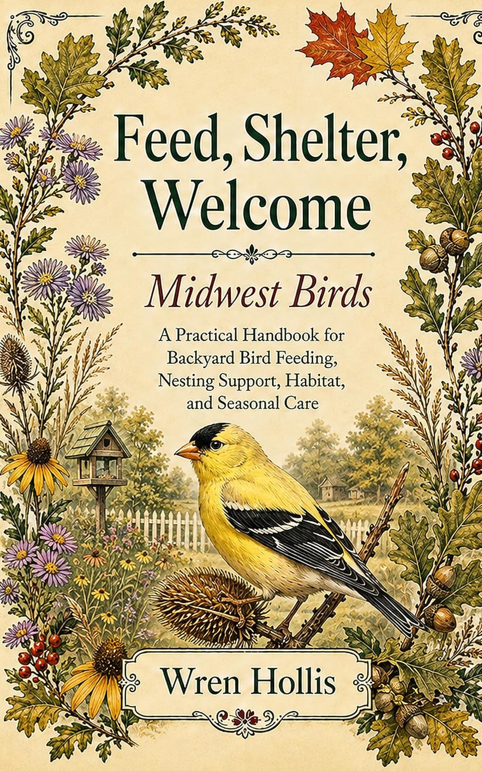 Feed, Shelter, Welcome: Midwest Birds: A Practical Handbook for Backyard Bird Feeding, Nesting Support, Habitat, and Seasonal Care (English Edition) baixar livro de graça