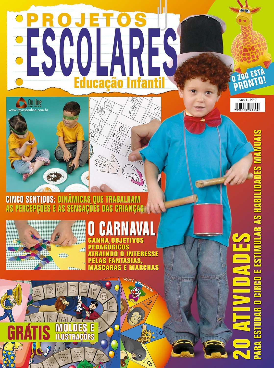 Projetos Escolares - Educação Infantil: Edição 9 baixar livro de graça