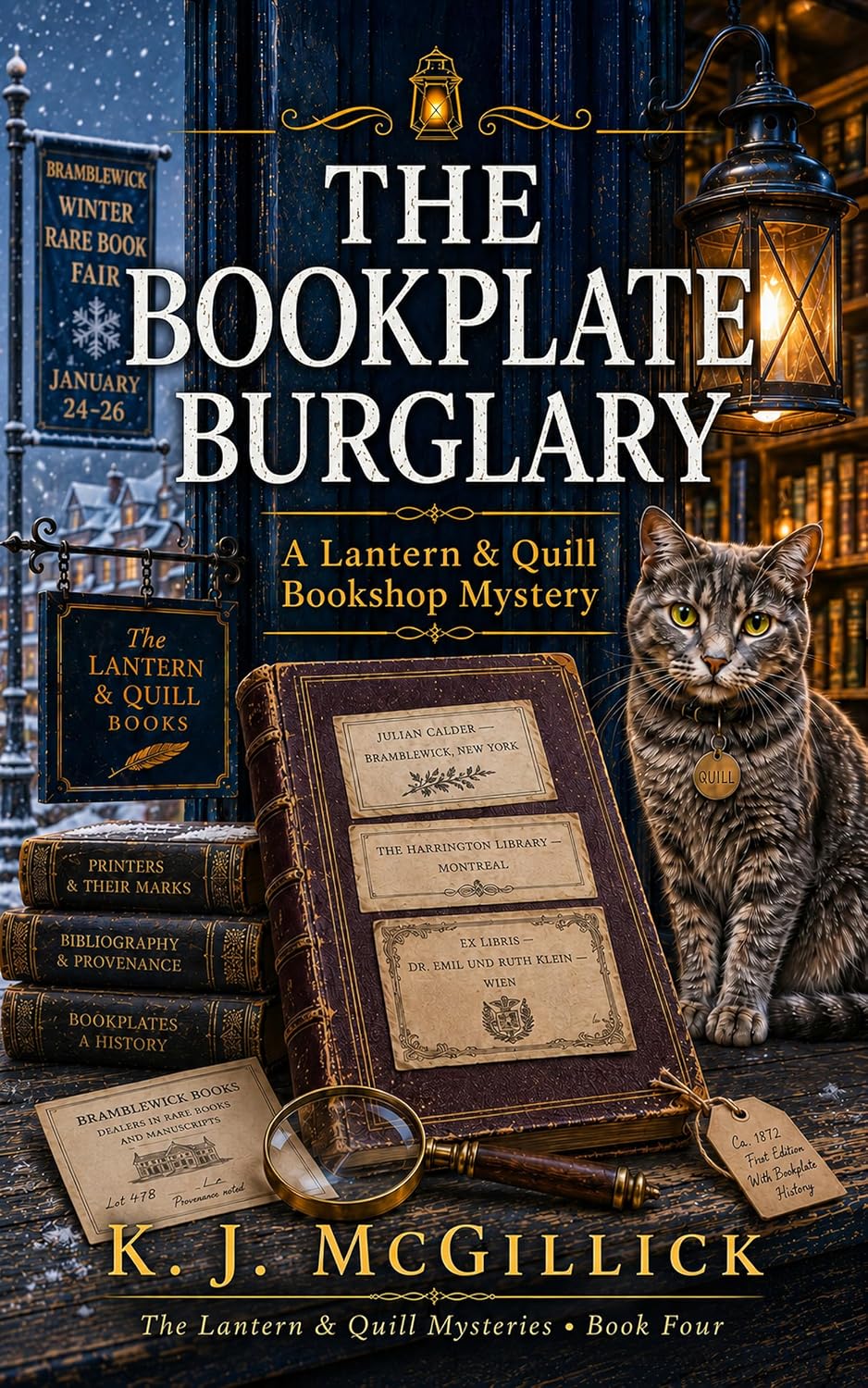The Bookplate Burglary (The Lantern & Quill Bookshop Mysteries. Book 4) (English Edition) baixar livro de graça