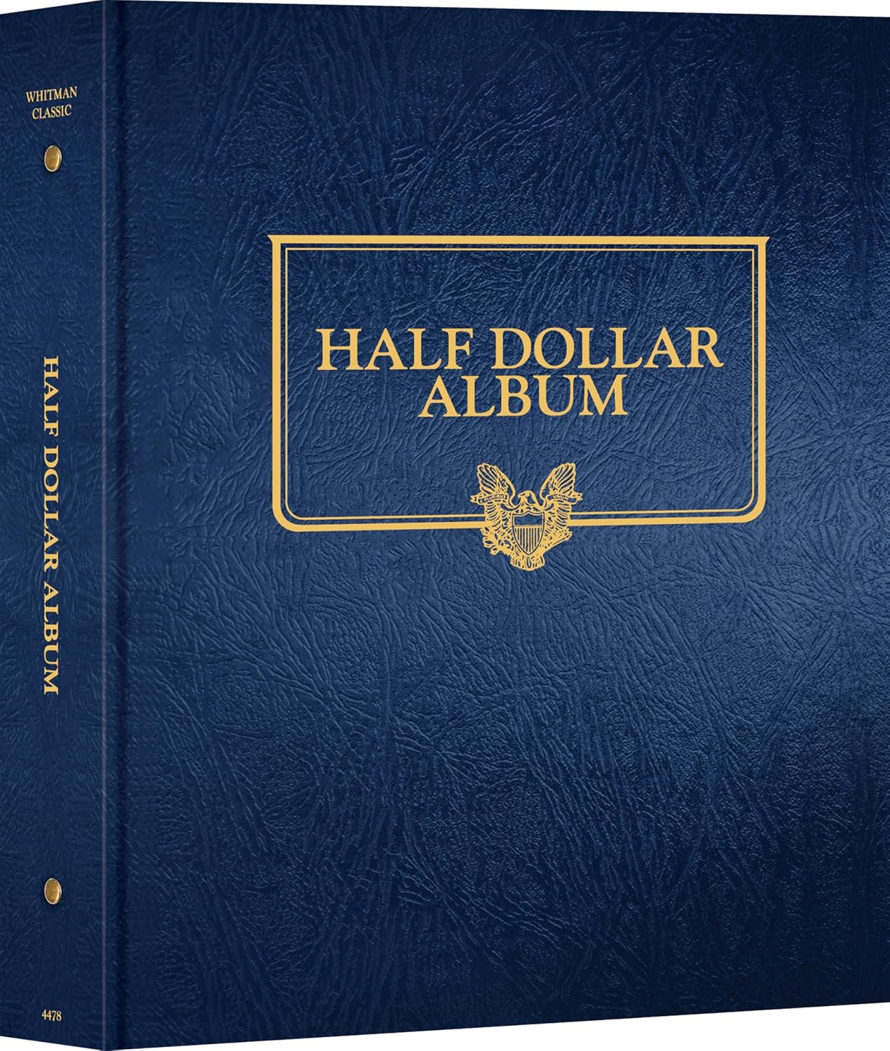Whitman Classic(r) Coin Album - U.S. Half Dollars: Plain, No Dates (Includes Blank Pages)