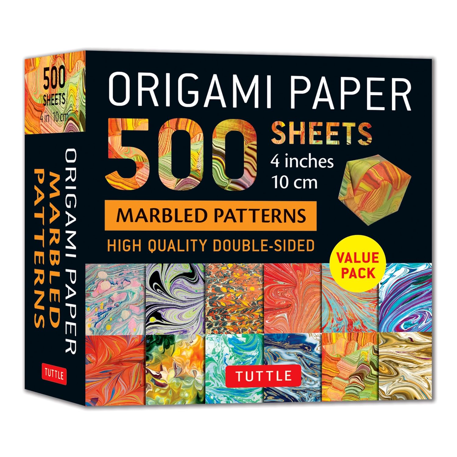 capítulo por capítulo baixar Origami Paper 500 Sheets Marbled Patterns 4 (10 CM)