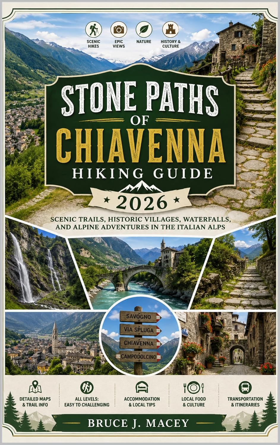 STONE PATHS OF CHIAVENNA HIKING GUIDE 2026 (English Edition) baixar livro de graça
