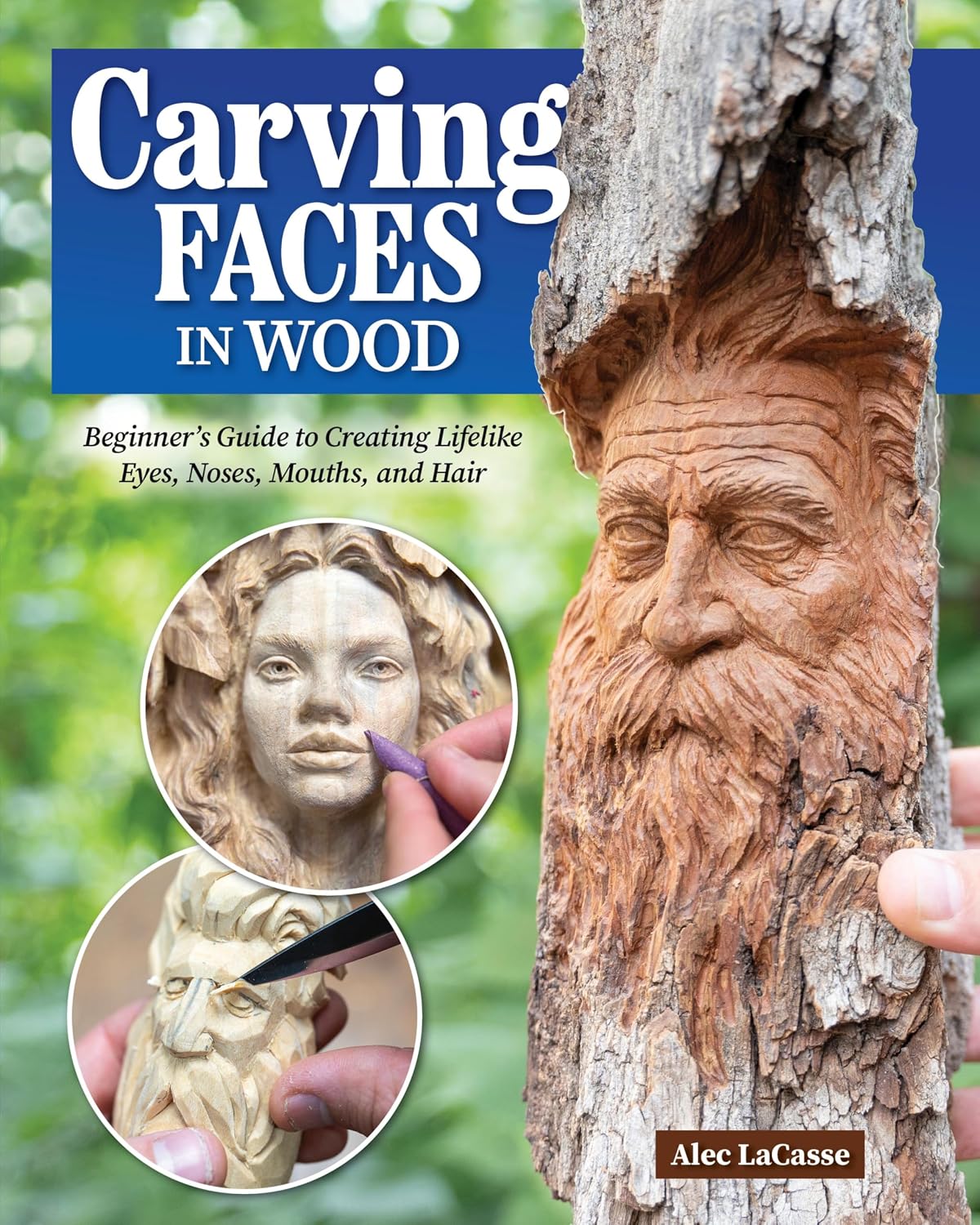 Carving Faces in Wood: Beginner's Guide to Creating Lifelike Eyes, Noses, Mouths, and Hair (English Edition) baixar livro de graça